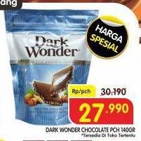 Promo Harga Dark Wonder Chocolate per 10 pcs 14 gr - Superindo
