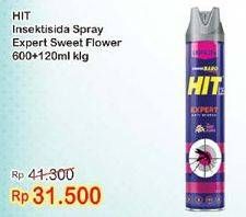 Promo Harga HIT Aerosol Expert Sweet Flower 720 ml - Indomaret