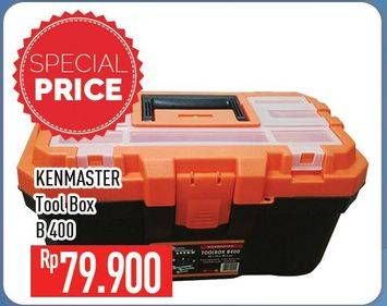 Promo Harga KENMASTER Tool Box B400  - Hypermart