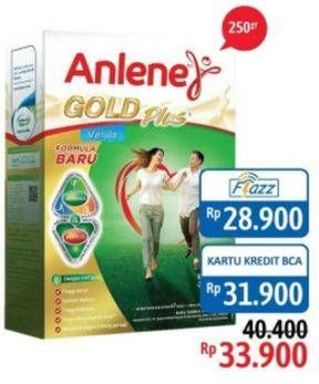 Promo Harga ANLENE Gold Plus Susu High Calcium 250 gr - Alfamidi