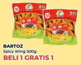 Promo Harga Bartoz Spicy Wing 500 gr - Yogya