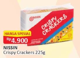 Promo Harga NISSIN Crispy Crackers 225 gr - Alfamart