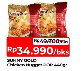 Promo Harga Sunny Gold Chicken Nugget Pop 440 gr - TIP TOP