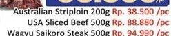 Promo Harga ALICE SPRING USA Sliced Beef 500 gr - Hari Hari
