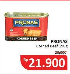 Promo Harga PRONAS Corned Beef Regular 198 gr - Alfamidi