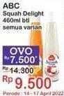 Promo Harga ABC Syrup Squash Delight All Variants 460 ml - Indomaret