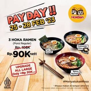 Promo Harga Hokben Ramen  - HokBen