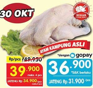 Promo Harga Ayam Kampung 600 gr - Superindo