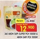 Promo Harga 365 Abon Sapi Super, Original 100 gr - Superindo