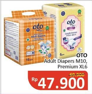 Promo Harga OTO Adult Diapers/Premium  - Alfamidi