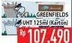 Promo Harga GREENFIELDS UHT 125 ml - Hypermart