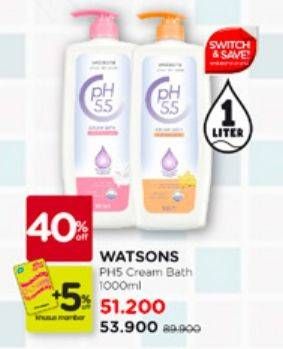 Watsons PH5.5 Cream Bath