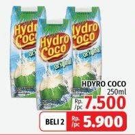 Promo Harga Hydro Coco Minuman Kelapa Original 250 ml - LotteMart