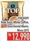 Promo Harga Top Coffee Kopi Susu, White Coffee, Susu Kental Manis, Moca  - Hypermart