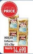 Promo Harga Indocafe Coffeemix per 10 sachet 20 gr - Hypermart