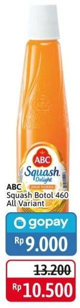 Promo Harga ABC Syrup Squash Delight All Variants 460 ml - Alfamidi