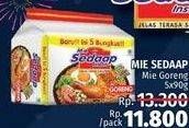 Promo Harga SEDAAP Mie Goreng Original per 5 pcs 90 gr - LotteMart