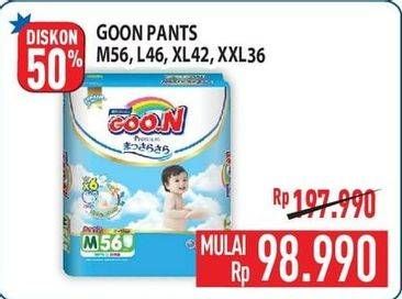 Promo Harga Goon Premium Pants Massara Sara Super Jumbo M56, XL42, XXL36, L46 36 pcs - Hypermart