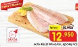 Promo Harga Ikan Fillet Pangasius Dori per 100 gr - Superindo