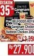 Promo Harga Belfoods Royal Ayam Goreng Ala Korea Itaewon Chicken, Gangnam Chicken 200 gr - Hypermart