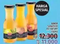 Promo Harga JUVER Seleccion Juice 200 ml - LotteMart