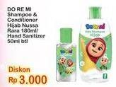 Promo Harga DOREMI Kids Shampoo & Conditioner Hijab 180 ml - Indomaret