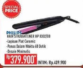 Promo Harga PHILIPS HP 8302 | Hair Straightener 00  - Hypermart