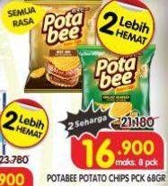 Promo Harga Potabee Snack Potato Chips All Variants 65 gr - Superindo