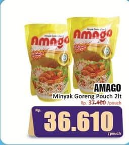 Promo Harga Amago Minyak Goreng 2000 ml - Hari Hari