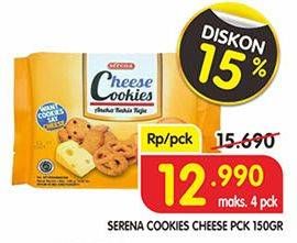 Promo Harga SERENA Cheese Cookies 150 gr - Superindo