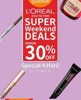 Promo Harga Loreal Product  - Guardian