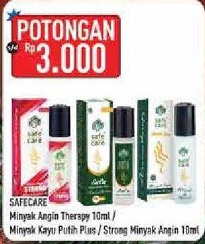 Promo Harga SAFE CARE Minyak Angin Aroma Therapy/Euca Kayu Putih Plus Aromatherapy  - Hypermart