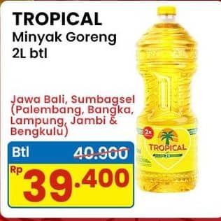 Promo Harga Tropical Minyak Goreng 2000 ml - Indomaret