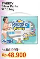 Promo Harga SWEETY Silver Pants XL18+2  - Indomaret