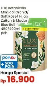 Promo Harga LUX Botanicals Body Wash Magical Orchid, Soft Rose, Hijab Series Zaitun Madu, Blue Bell 400 ml - Indomaret