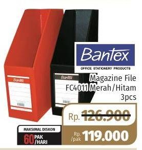 Promo Harga BANTEX Magazine File FC4011 MR 3P, HT 3P per 3 pcs - Lotte Grosir