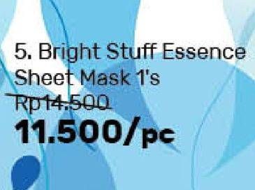 Promo Harga EMINA Bright Stuff Essence Sheet Mask  - Guardian