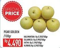 Promo Harga Pear Golden per 100 gr - Hypermart