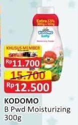 Promo Harga KODOMO Baby Powder Moisturizing Powder 300 gr - Alfamart