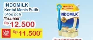 Promo Harga INDOMILK Susu Kental Manis Plain 545 gr - Indomaret