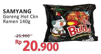 Promo Harga Samyang Hot Chicken Ramen 140 gr - Alfamidi