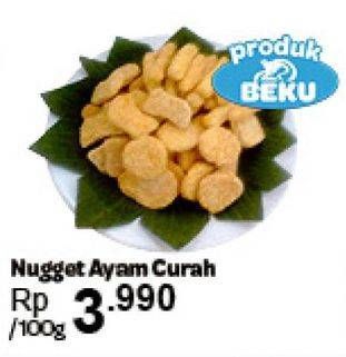 Promo Harga Nugget Ayam Curah per 100 gr - Carrefour