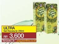 Promo Harga ULTRA Sari Kacang Ijo 250 ml - Yogya