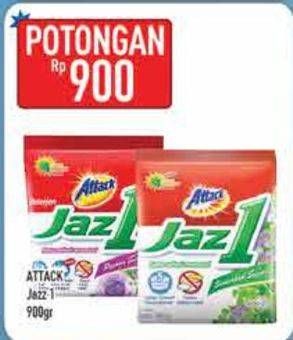 Promo Harga ATTACK Jaz1 Detergent Powder 900 gr - Hypermart
