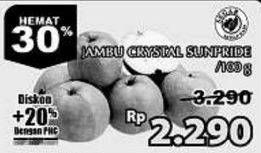 Promo Harga SUNPRIDE Jambu Crystal per 100 gr - Giant