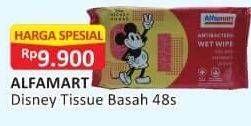 Promo Harga ALFAMART Tisu Basah Disney 48 sheet - Alfamart
