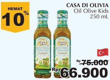 Promo Harga CASA DI OLIVIA Olive Oil For Kids 250 ml - Giant