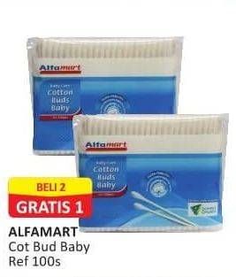 Promo Harga Alfamart Cotton Bud Baby 100 pcs - Alfamart