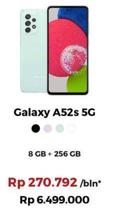 Promo Harga SAMSUNG Galaxy A52s 5G  - Erafone