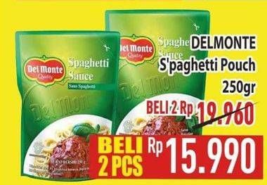 Promo Harga Del Monte Cooking Sauce Spaghetti 250 gr - Hypermart